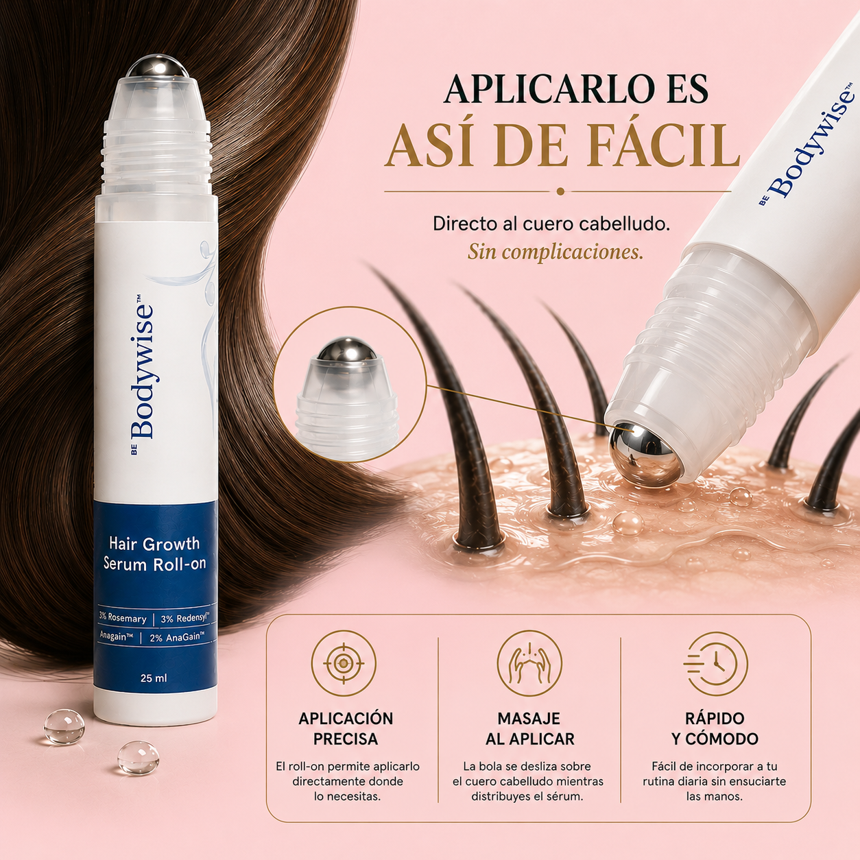 Sérum Capilar 4 en 1 con Romero
